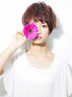 エアリーカール×マッシュショート×エアリーショート