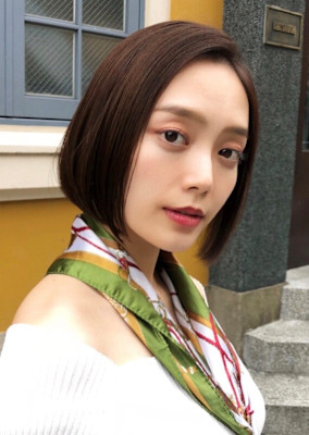 大人可愛いボブ◯アシッドストレートパーマおすすめします！