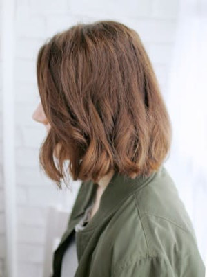 大人クールなかきあげカールボブ