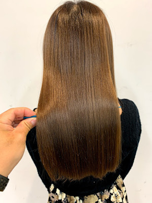 髪質改善ストレート