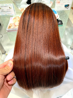 髪質改善ストレート