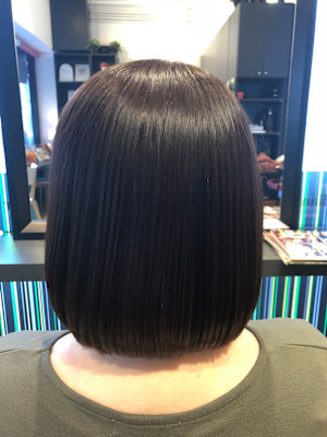 ハイダメージの縮毛矯正