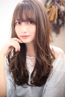 低温デジタルパーマゆるカール大人ロング♪ S２１