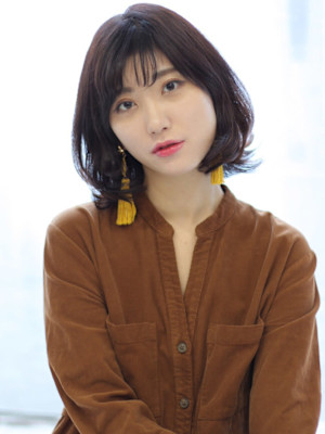 秋冬ひし形シルエット外ハネボブ