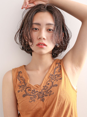 【石井知希】大人気！ショート×パーマ