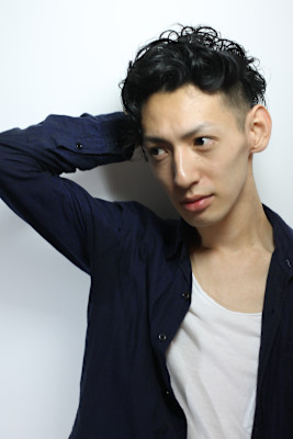 【パーマ】ツーブロックリバースパーマ