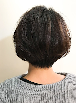 【MUSE】前下がりショート×３Ｄカラー