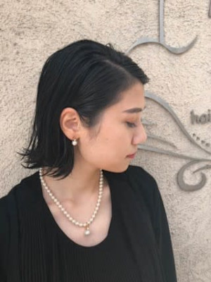 【151e　戸塚】*オールバック外ハネ+パーティスタイル*