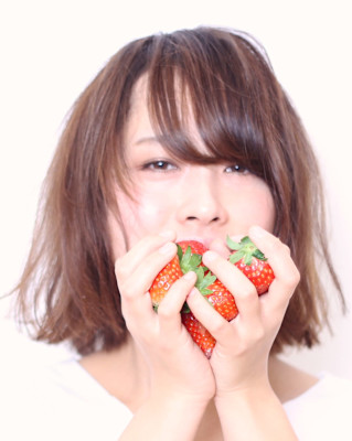 大人の結べるニュアンスボブ☆bob