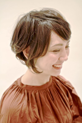 大人ニュアンス☆パーマショートボブ