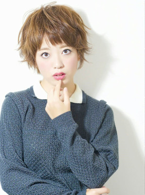 エアリーカール×マッシュショート×エアリーショート