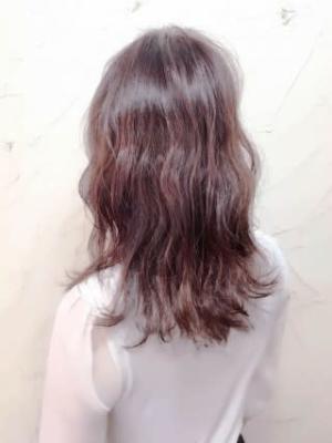 【flor 戸塚】*ヴェールウェーブ+ラズベリーベージュ*