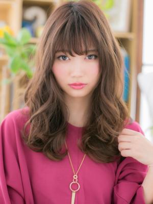 外国人風！小顔ラグジュアリーロング