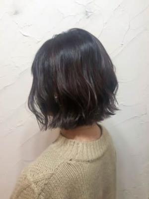 【reir下北沢】*ノットヘアボブ+オーキッドグレー*