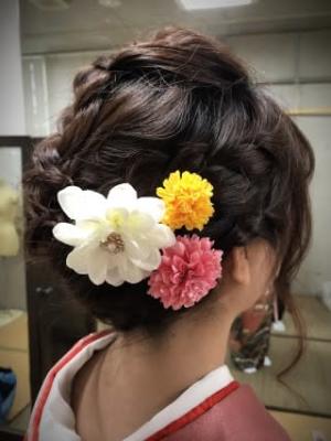 振袖☆ヘアセット