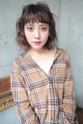 くしゅウェーブボブ