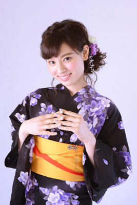 <浴衣アレンジ>ふんわり可愛いサイドアップヘア <浴衣アレンジ>ふんわり可愛いサイドアップヘアのイメージ画像