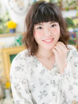 モテかわ☆前下がり×ショートバング ふわふわボブ