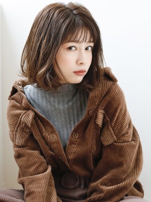 ワンカール小顔ボブ