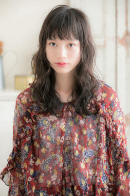 束感が可愛いリラクシーロング