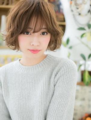 大人かわいい♪Aラインゆるふわ小顔ボブ リッチウェーブ 大人かわいい♪Aラインゆるふわ小顔ボブ リッチウェーブ