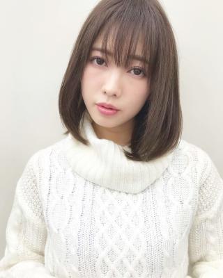 シンプルラフが可愛いナチュラルロブ【k176】