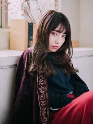 毛先かーるロング