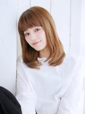 ナチュラルストレートスタイル
