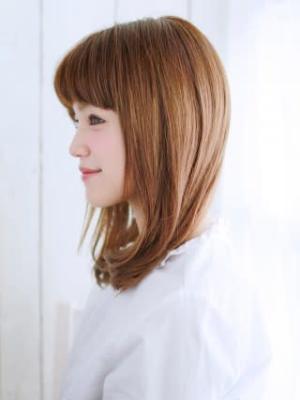 ナチュラルストレートスタイル