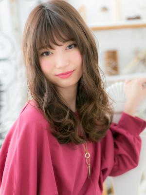 外国人風！小顔ラグジュアリーロング スプリングウェーブ