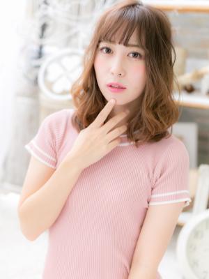 くせ毛風♪大人かわいいミックスゆるウェーブ ボリュームカール