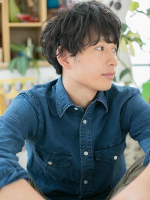 くしゃっとパーマ◎クラウドマッシュ　エアリーカール