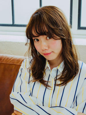 ふんわり可愛い大人ウェーブ