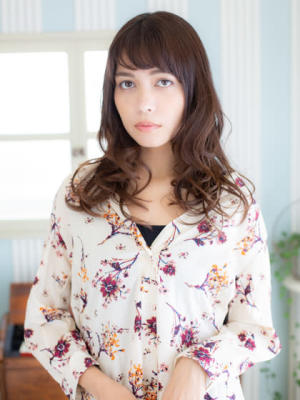 大人ロングカール