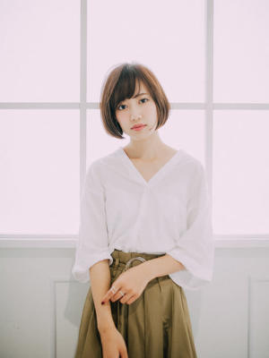 安定の大人ボブ