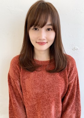 大人ナチュラルワンカール 内巻きロングm248