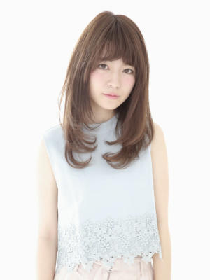 上品な大きめゆるカール