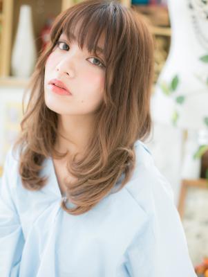 外国人風エアリーロングでラブグラマラス！　シフォンウェーブ　