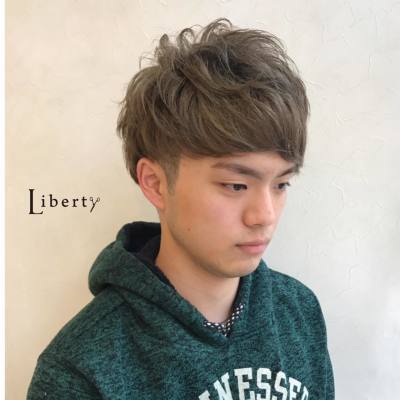 【Liberty】メンズグレージュカラー