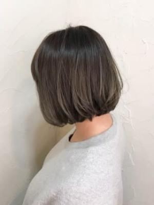 【reir下北沢】*ボブディ+グラ+セピアアッシュ: