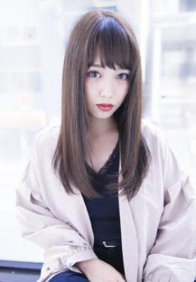 エストリア栄店　前髪ストレートワンカール　ｂｙ海老澤