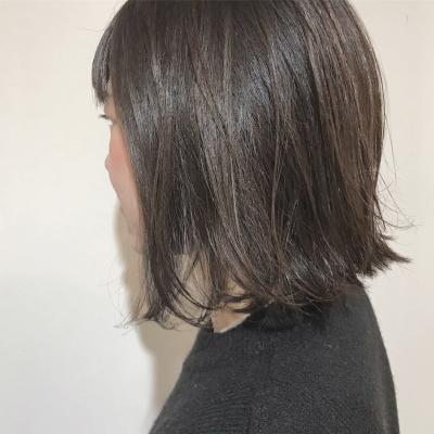 切りっぱなしグレージュ