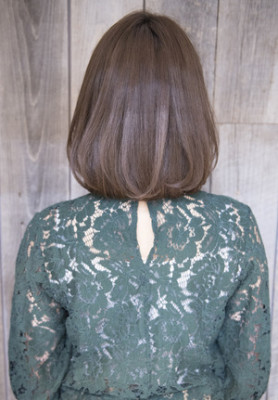 大人つやつやボブスタイル　by鬼頭