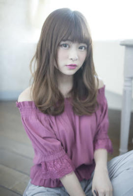 エストリア栄店 オトナ可愛い前髪流しめカールby平岩