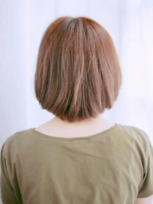 内巻きカールスタイル