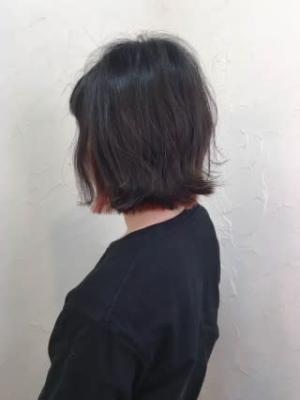 【reir下北沢】*インナーカラー+チェリーレッド*