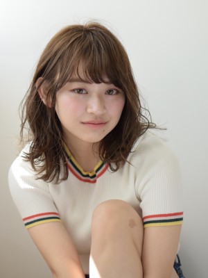 セミウェットウェーブスタイルのイメージ画像