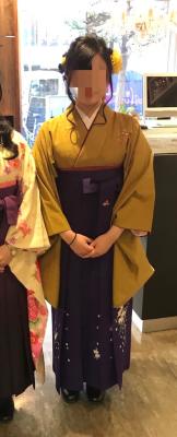 蒲田　ａｂｉｌｉｔｙｈａｉｒ　袴卒業式編み込みアップ