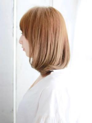 ★厚め前髪の内巻きワンカールスタイル★