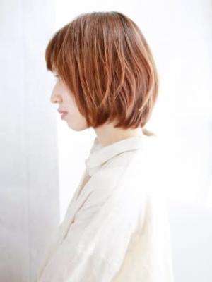 ★おろし流しの前髪の内巻きボブスタイル★